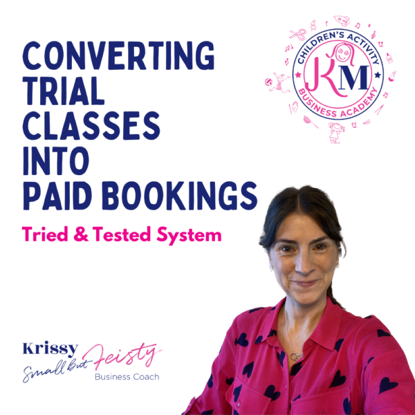 Convert those trial classes into paid bookings